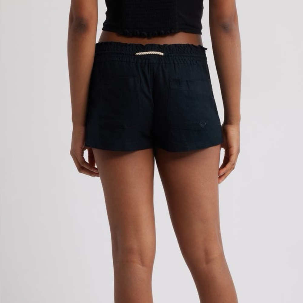 Roxy Oceanside Cotton Drawstring Shorts - Picture 6 of 7